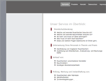 Tablet Screenshot of brandschutz-malchow.de